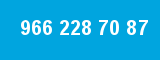 966 228 70 87 966 228 70 87